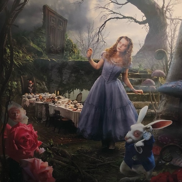 Alice in wonderland triptych posters (2) Disney 22 x 34 2010 EUC Trends Int. - Picture 7 of 13